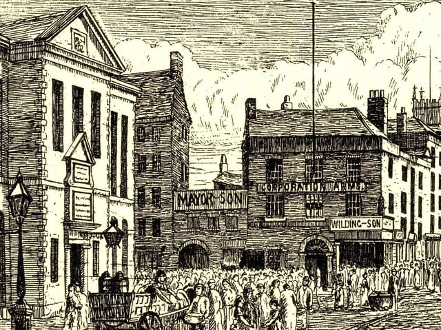 The Corporation Arms where the pig was held