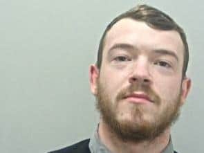 James Gordon, who assaulted a police officer as she attempted to detain him, has been jailed for 42 months. (Credit: Lancashire Police)