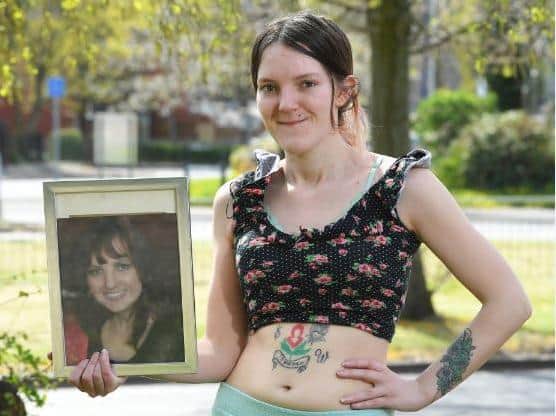 Hollie lost her mum Emma to the same condition that she now lives with