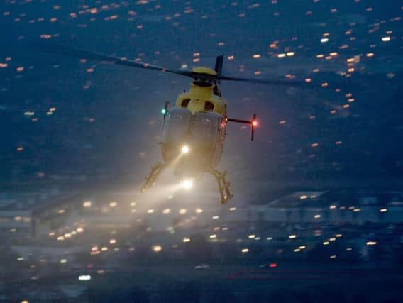 The police helicopter was deployed at around 9.30pm last night (Sunday, April 25) and repeatedly circled the skies over Preston Docks, Ashton and Penwortham until the early hours of the morning