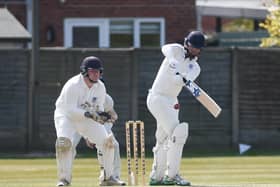 Match action from Lancaster's game at St Annes