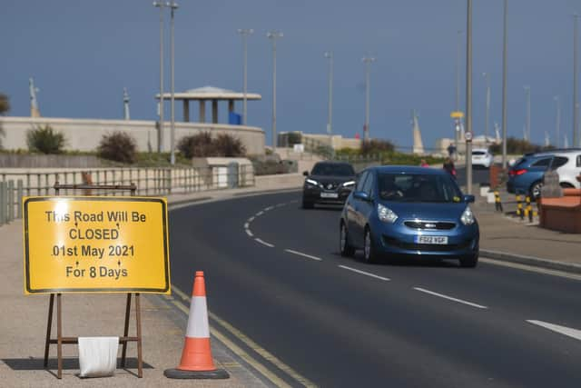 Cleveleys road closures