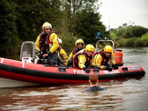 Firefighters are urging people to stay safe when out enjoying water beauty spots as lockdown eases.