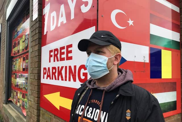 The land at the back of Kubu Delicatessen in New Hall Lane had been used as a customer car park, but is now occupied by abandoned vans which are used by rough sleepers seeking shelter