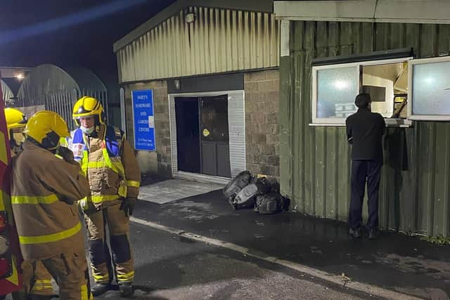 Fire crews at the at the scene in Berry Lane, Longridge this morning (Wednesday, April 28). Pic credit: Swifts Hardware