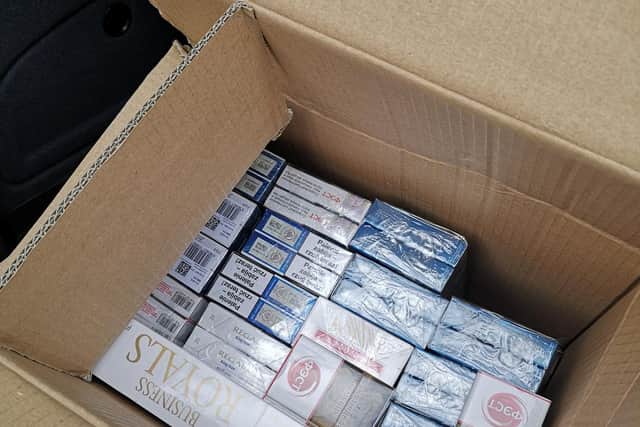 Tobacco was also found in a car boot near Stotrotka