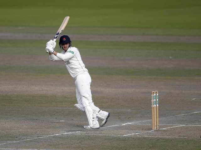 Liam Livingstone is making his first County Championship appearance of the season for Lancashire at Hove