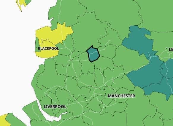 These are the latest Covid infection rates for each area of Lancashire