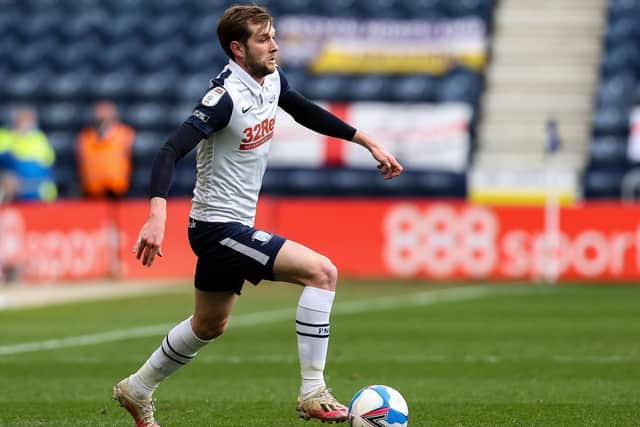 Tom Barkhuizen returns to the Preston North End side against Barnsley at Deepdale