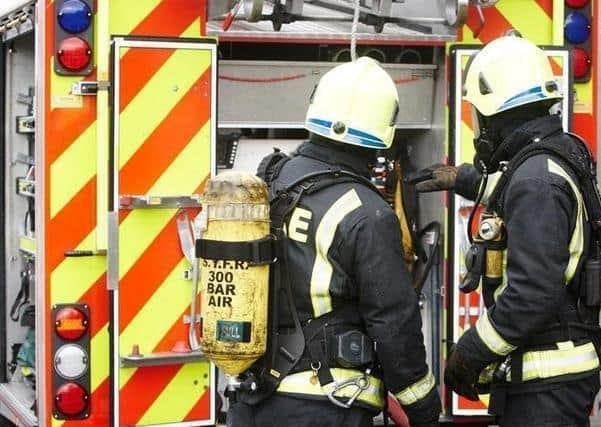 Fire crews were called to the M6