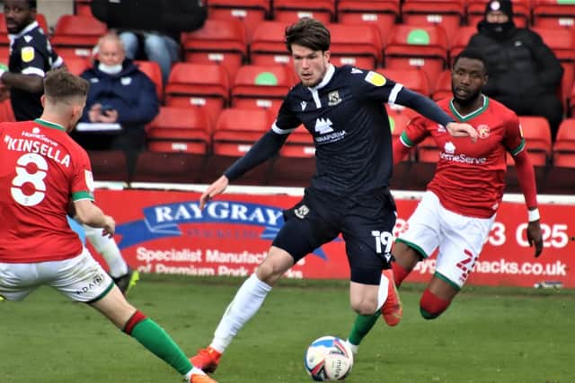 Liam McAlinden was one of the players handed a start at Walsall last weekend