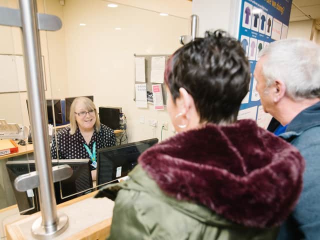Royal Lancaster Infirmary outpatients department. Picture by Steven Barber.