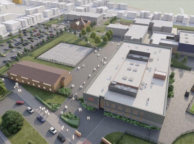 How the new school site may look