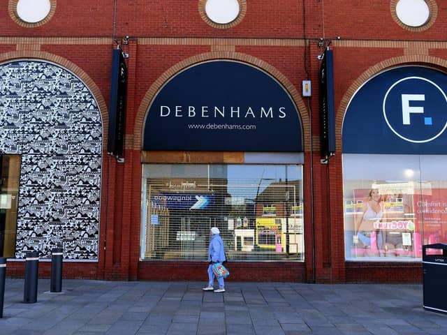 The Preston Debenhams store inside the Fishergate Centre store will close permanently on Wednesday, May 12