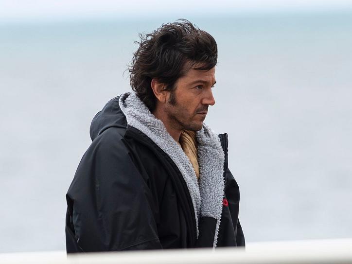 Diego Luna, is reprising his role as leading man Cassian Andor and was filming on Cleveleys beach this week for new 12-part Disney+ series Andor, a prequel to the hit movie Rogue One.