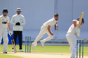 James Anderson made his first Lancashire appearance since July 2019 on day one against Glamorgan at Emirates Old Trafford