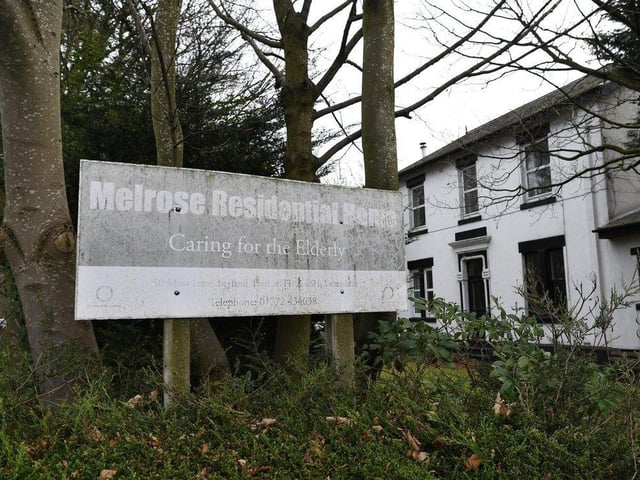 Melrose Residental Home in Moss Lane, Leyland