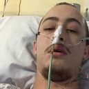 Sam Parker in hospital