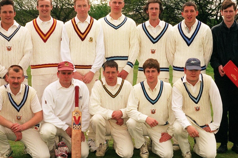 Pictured is Leeds League Division 2 team Farsley Celtic CC in May 1996.