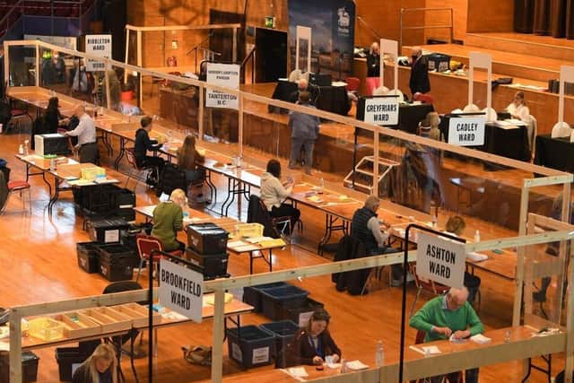 There is a different feel to the vote-counting process this year