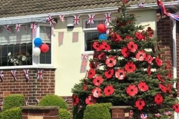 This photo was shared by an impressed reader, Hilary Hoyle, who wanted to give a bit of credit to her neighbour, Jill, who decorated her house on Cottam Croft.