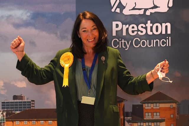 Debbie Shannon scored the Lib Dems' only success at the Preston elections when she retained her Cadley seat (image: Neil Cross)