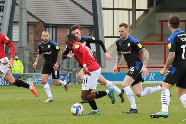 Morecambe meet Tranmere Rovers in the League Two play-off semi-final