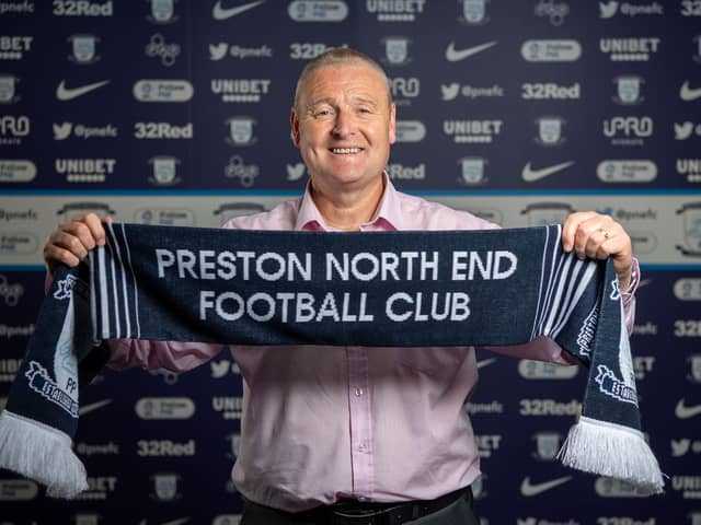 New Preston head coach Frankie McAvoy (photo courtesy of PNE FC)