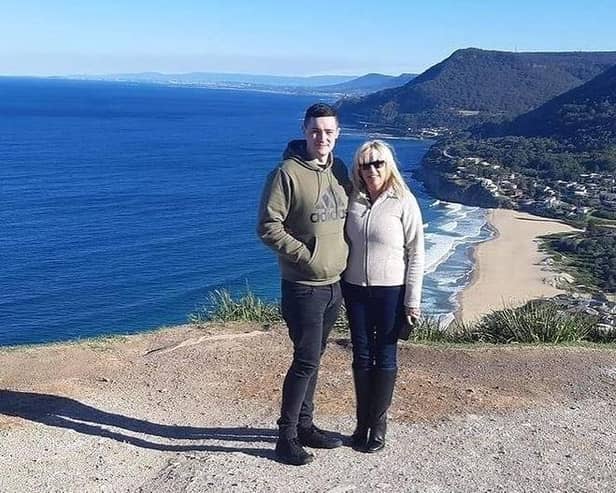 Henry and his late mother Marina