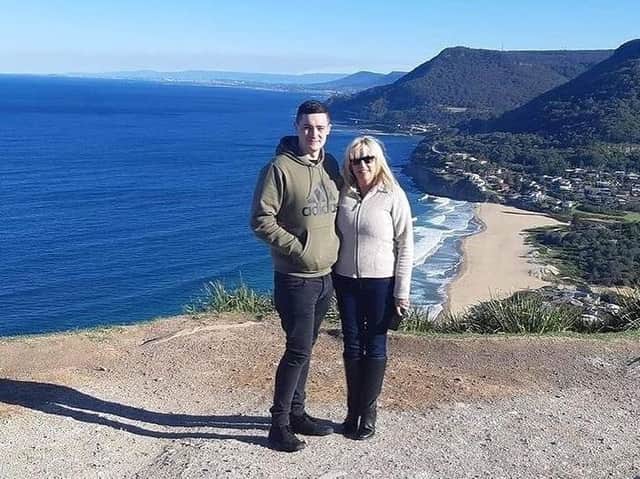 Henry and his late mother Marina