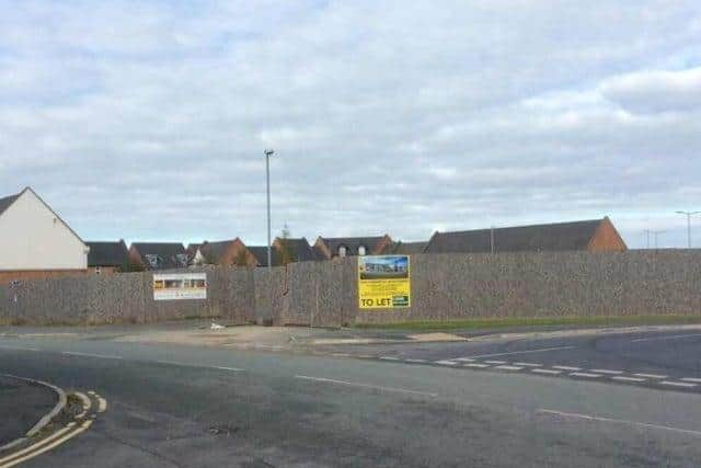 The site of the proposed new nursery off Barnes Wallis Way in Buckshaw Village (image via Chorley Council)