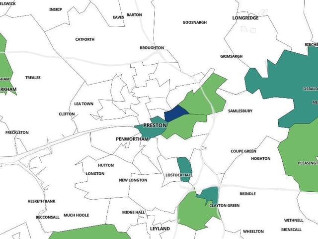 The Preston areas where Covid is almost gone as concerns continue to grow over Indian variant