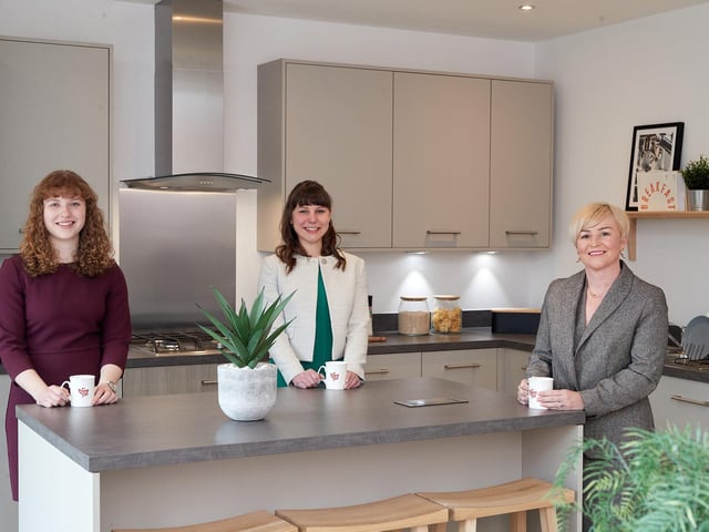 Abi, Sally and Claire