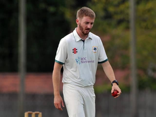 F&B bowler Jon Fenton is considered one of the best opening bowlers in the Northern league