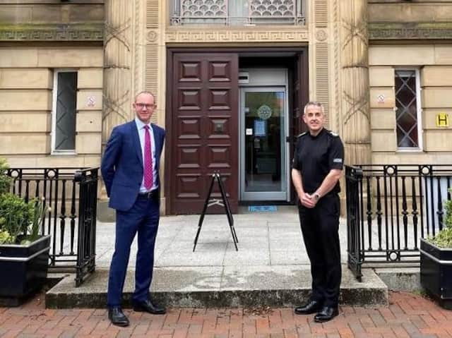 New Police and Crime Commissioner Andrew Snowden has been telling Chief Constable Chris Rowley what his priorities are.