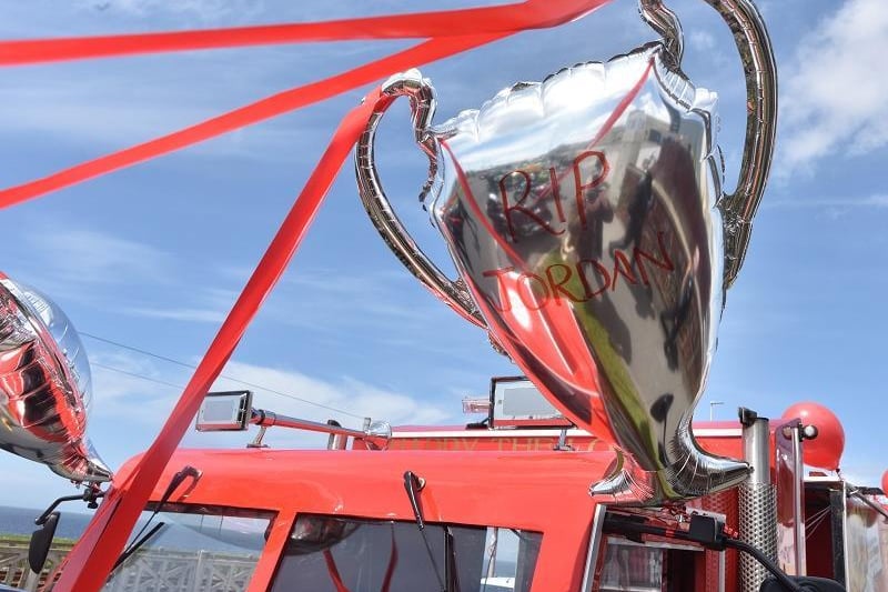 “It’s just amazing,” said the man behind the tribute, businessman Dave Hall.