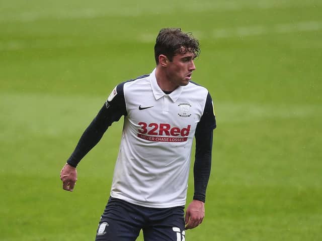 Preston North End midfielder Ryan Ledson