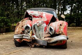 Classic car for sale - needs some attention. (Image: Bonhams Auction House)