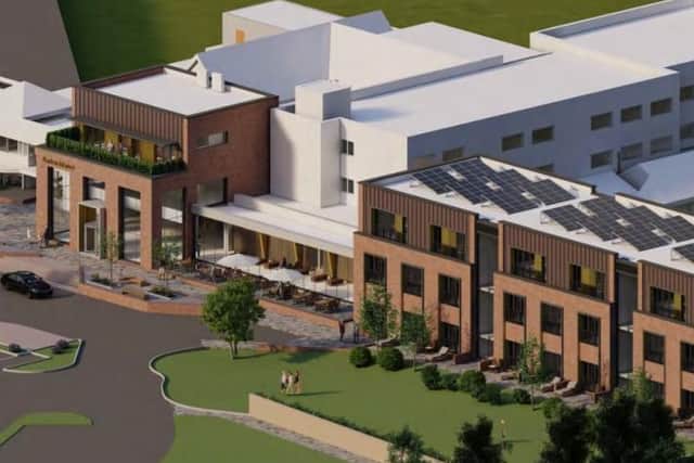 How the hotel will look if the extension gets the go-ahead (Image: Constructive Thinking Studio).