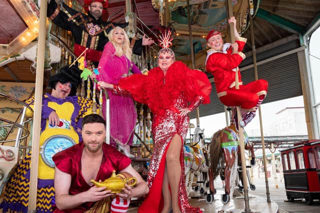 Fun and frolics at North Pier as the cast promise a summer of fun with adult themed show.