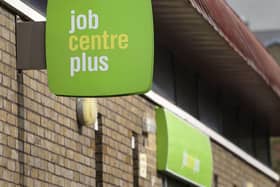 Unemployment has edged downwards in April but more people are claiming work-related benefits