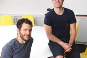 Founders Ben Sebborn and Richard Dyer of Skiddle