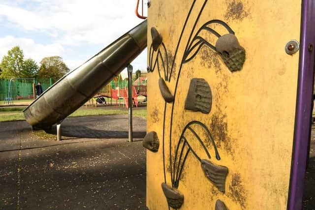 Parents complained that the play equipment hadn't been cleaned or jetwashed