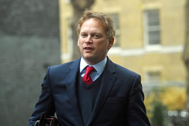 Secretary of State for Transport Grant Shapps. Control of trains and track will be brought under a new public sector body named Great British Railways (GBR) as part of sweeping reforms, the Department for Transport has announced.