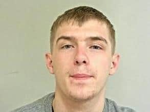 John Gray (pictured) is wanted in connection with a string of "very serious offences". (Credit: Lancashire Police)