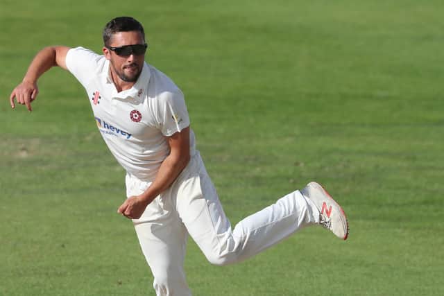 Simon Kerrigan in action for Northants (photo:GettyImages)