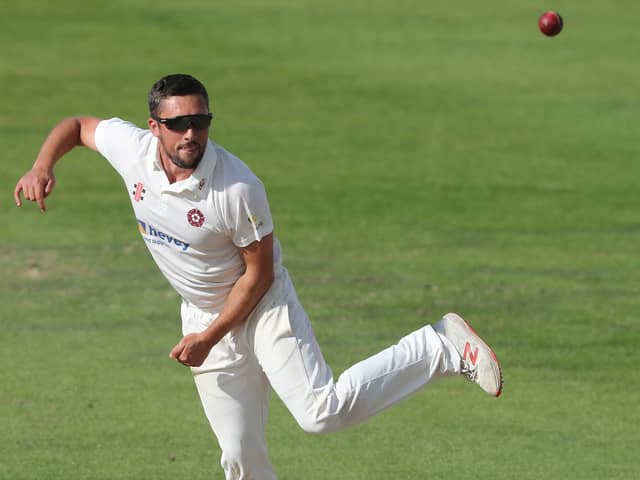 Simon Kerrigan in action for Northants (photo:GettyImages)