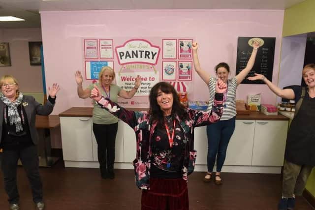 The lottery grant will enable their community pantry and cafe schemes to continue