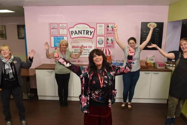 The lottery grant will enable their community pantry and cafe schemes to continue