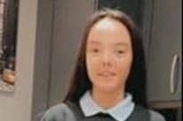 Alisha Butler (pictured) is described as a white female, 5ft 3in tall, of slim build with long dark brown hair. (Credit: Lancashire Police)